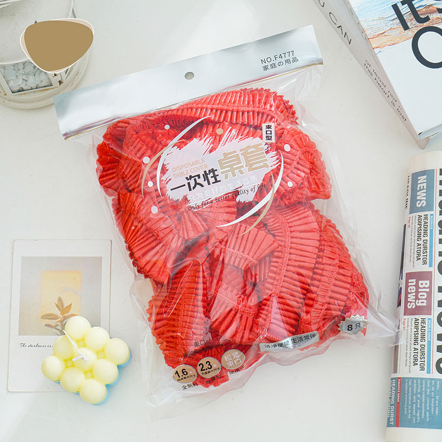 一次性桌套8只.圓桌:1